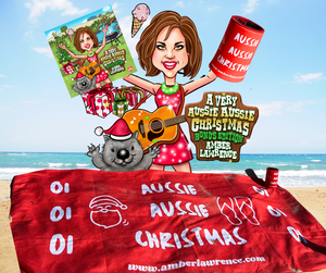 A Very Aussie Aussie Christmas  Bundle 1 - Beach Towel, Cooler and Album