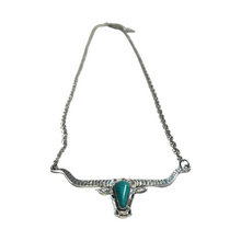 Load image into Gallery viewer, Western Cattle Tag Necklace