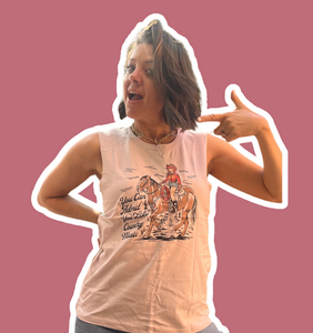 Tank T - You Can Admit You Like Country Music - colour Orchid