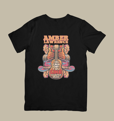 Mens You Can Admit You Like Country Music Graphic T