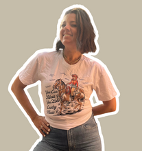 Load image into Gallery viewer, White V Neck - You Can Admit You Like Country Music Tshirt