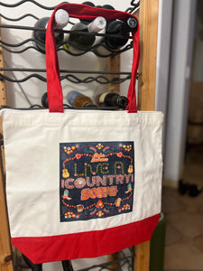 Live a Country Song Tote Bag