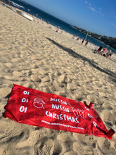 Load image into Gallery viewer, Aussie Aussie Christmas Oi Oi Oi - Beach Towel